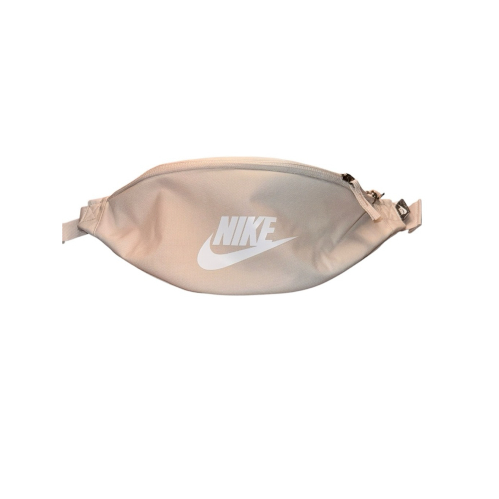 Men's Nike Beige White Logo Belt Bag Fanny Pack One Size